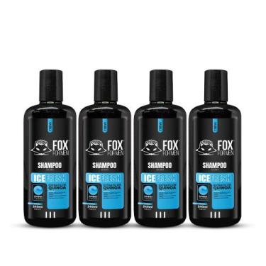 Imagem de Shampoo Icefresh 240ml - Fox For Men - 4 Unidades
