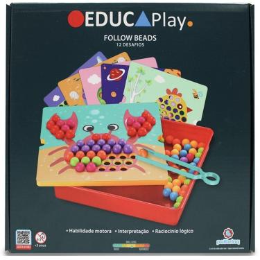 Imagem de Brinquedo de Montar e Desmontar Siga Contas Polibrinq