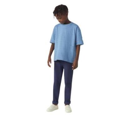 Imagem de Calça Social Hering Infantil Slim Azul-Masculino