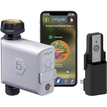 Imagem de Orbit 21004 B-hyve Temporizador de irrigação de mangueira inteligente com hub Wi-Fi
