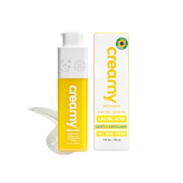 Imagem de Soro hidratante 5% cremoso para a pele, esfoliante facial hidratante com 5%, 5% de niacinamida e Hypskin, sérum facial para pele seca e opaca, suave para todos os tipos de pele, 30 ml