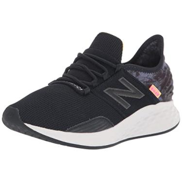 Imagem de New Balance Tênis de corrida feminino Fresh Foam Roav' Road, Preto/cinza, 5 Wide