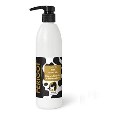 Imagem de Máscara Nutritiva Restauradora Perigot Milk Aveia e Mel 500ml para Cães e Gatos