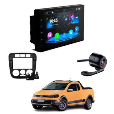 Imagem de Central Multimídia CarPlay Android Faaftech 7" + Câmera Ré Borboleta M