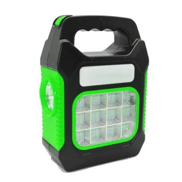 Imagem de Lanterna Lampião Portátil Led Solar Recarregável Usb Camping - CONCEPT