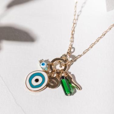 Imagem de Colar Masculino Patuás Dourado - Fabiana Haverroth