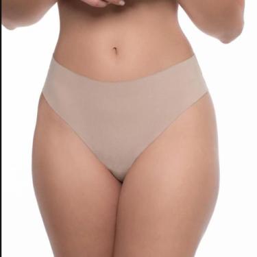 Imagem de Kit 06 calcinhas corte a laser lycra comfy nao marca a roupa, GG