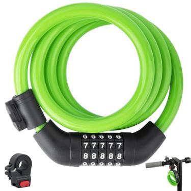 Imagem de Cadeado de bicicleta E Scooter Lock verde