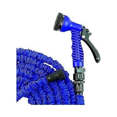 Imagem de Mangueira Mágica 30M Flexível 7 funções Jato Irrigação para Jardim Lavagem de Carro