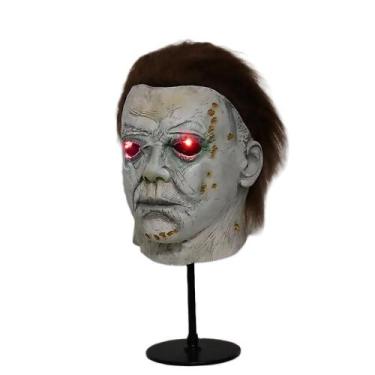 Imagem de Máscara Látex Led Michael Myers Halloween Horror Terror - Mhr