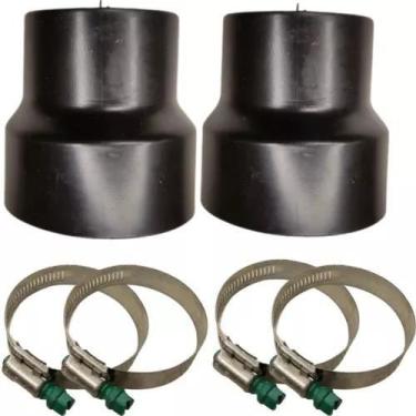 Imagem de Par Mangote Reducao 50x40mm Cano Aquecedor Banheira - Hidroconfort