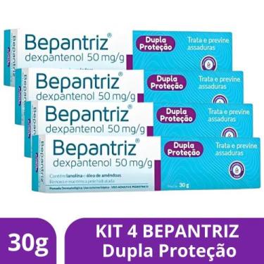 Imagem de Kit 4 Pomada Bepantriz Dupla Proteção Dermo 30g - Cimed