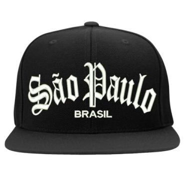 Imagem de Boné Bordado - São Paulo Rap Thug Hip Hop Rua Street - HIPERCAP
