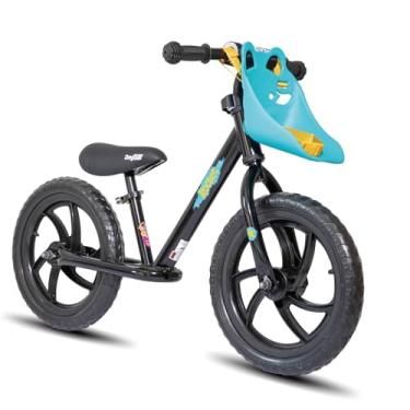 Imagem de JOYSTAR Bicicleta de equilíbrio infantil de 14 polegadas para meninos e meninas de 3 a 6 anos, preta