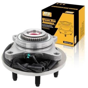 Imagem de AFA Motors Conjunto de cubo de rolamento de roda dianteira 515046 4WD compatível com Ford F-150 2004-2005, 2004 Ford Heritage Hub Bearing Assembly w/ABS 6 Lug