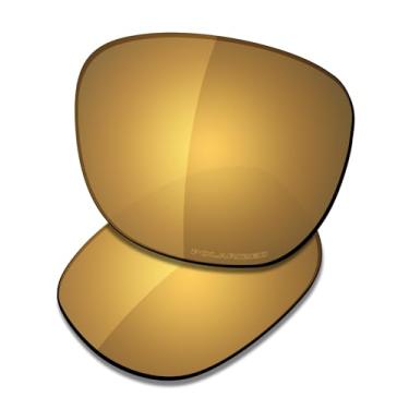 Imagem de SAUCER Lentes de reposição premium para óculos de sol Oakley Enduro OO9223 High Defense - Bronze dourado polarizado
