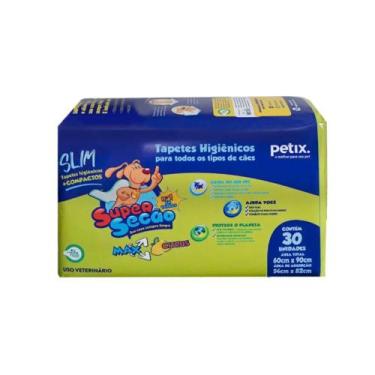 Imagem de Tapete Higiênico Super Secão Max Citrus Slim Cães C/30 60X90 - Petix