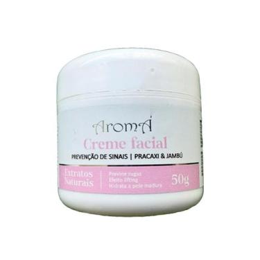 Imagem de Creme Facial Prevenção de Sinais Pracaxi e Jambú Aromá 50g