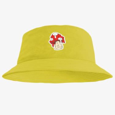 Imagem de Chapéu Bucket Hat Estampado Cogumelo - MP Moda Masculina, Único, Amare