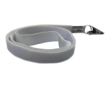 Imagem de Kit Cordão Para Presilha De Crachá Branco 30 Unidades - Acp