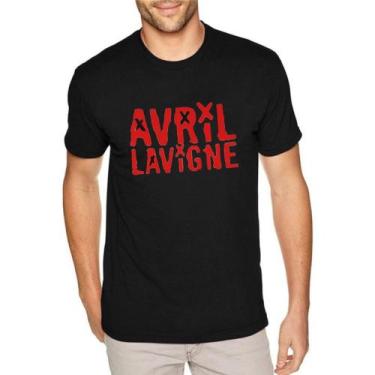 Imagem de Camiseta Masculina Avril Lavigne Clássica - Novidade!! - SEMPRENALUTA,