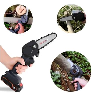 Imagem de Motosserra Elétrica serralheira Jardinagem mini serra bivolt - ZEM