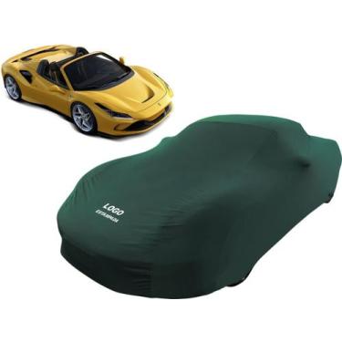 Imagem de Capa Cobrir Carro Totalmente de Lycra Ferrari F8 Spider - Mz, Verde