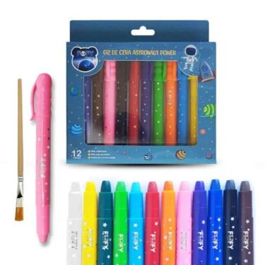 Imagem de Giz De Cera Astronaut Power - Ff3601 - Fofy