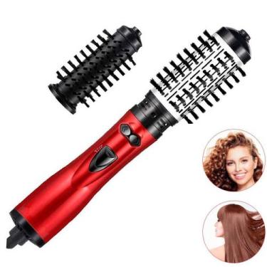 Imagem de Escova Rotativa 2 Em 1 Modela Seca E Alisa Cabelo Perfeito - HIGA, 110