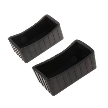 Imagem de UGPLM 2 tampas de extremidade antiderrapantes, dispositivo de fitness, cadeira de mesa, cobertura de tubo para academia, sala resistente, Type E