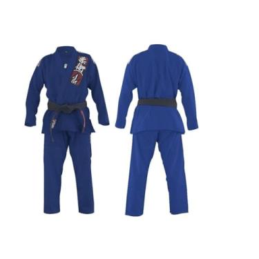 Imagem de Kimono Jiu Jitsu Trancado Choke - Azul - Naja