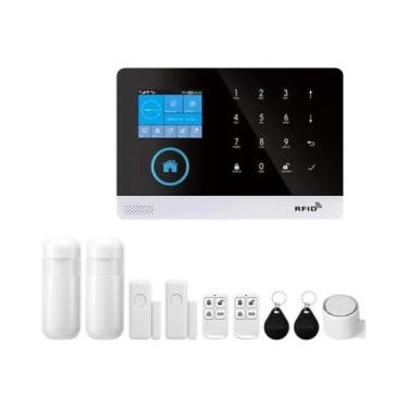Imagem de Kit de Alarme Residencial Inteligente Tuya WiFi - Sistema Sem Fio Smar