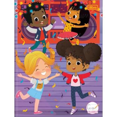 Imagem de Caderno Caligrafia Capa Dura Sapeca 40Fls Brochura Feminino Pct Com 08 110170