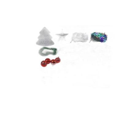 Imagem de Árvore De Natal Decorada Completa Branca 1,80 Mt 320 Galhos - Rio Mast