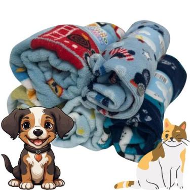 Imagem de Manta Soninho Cobertor Para Pets Cachorros Gatos 80 x 100cm - Hazime E