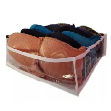 Imagem de Organizador de Gaveta com Divisórias para Sutiãs, Camisas, Roupas Íntimas e Bodys