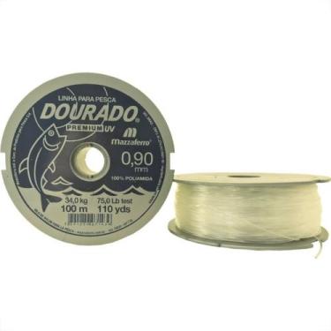 Imagem de Linha Pesca Mazzaferro Branca 0,90Mm X100M 19Dp1B090 - Kit C/10