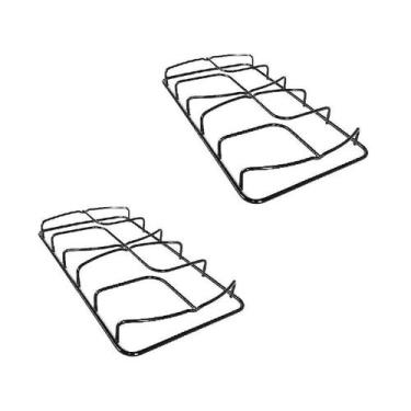 Imagem de Kit 2 Grelhas Grade Trempe Peças Para Fogão Electrolux 52sm