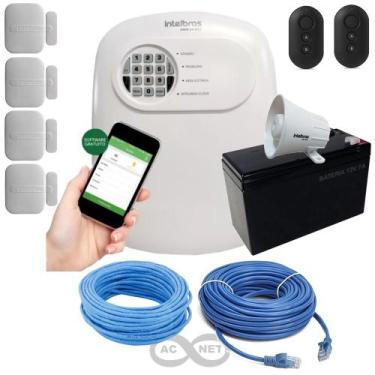 Imagem de Kit de Alarme Intelbras com 04 sensores sem fio