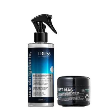 Imagem de Truss Kit Uso Obrigatório Reconstrutor 260ml e Net Mask 30g