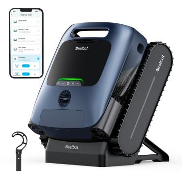 Imagem de Beatbot AquaSense Pro Robô aspirador de Piscina, Limpeza Completa 5 em 1, Estacionamento na Superfície, Clarifica a Água, Retira Resíduos da Superfície da Água, Para Piscinas Subterrâneas de até 306㎡