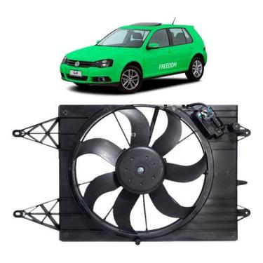 Imagem de Eletroventilador do radiador volkswagen gol saveiro voyage fox spacefo
