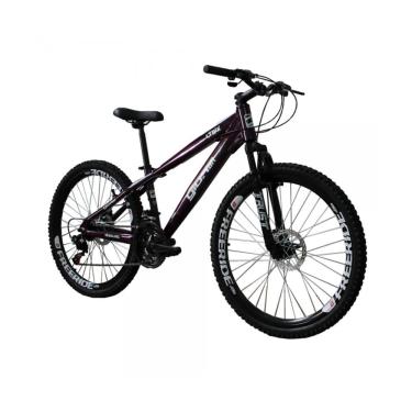 Imagem de Bicicleta Gios FRX/4Trix Freeride Aro 26 Freio a Disco 21V Cambios Shimano Gios Roxo Perolizado do Grau