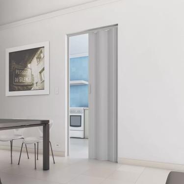 Imagem de Porta Sanfonada de pvc 210x84cm com Trinco bcf