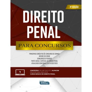 Imagem de Livro - Para Concursos - Direito Penal