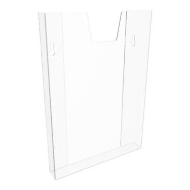 Imagem de Display Porta Folder Acrílico Suporte De Papel A4