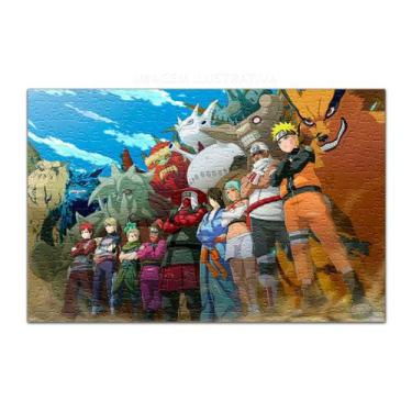 Imagem de Quebra Cabeça 48 Peças Naruto Bijuus e Jinchurikis - Pomps Geek