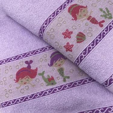 Imagem de Toalha de Banho Infantil 100 Algodão - OLINDA, sereia