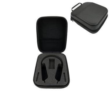 Imagem de JOYSOG HD660s Capa de fone de ouvido para Sennheiser HD660s 650 600 599 598 CS Capa de fone de ouvido bolsa de viagem/estojo de transporte para fone de ouvido/bolsa de armazenamento (PU)
