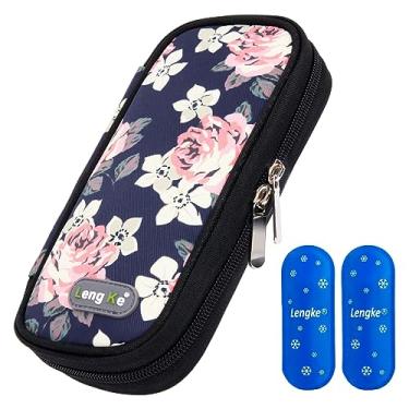Imagem de LengKe Estojo De Viagem Para Refrigerador De Insulina Aprovado Pela Tsa, Estojo De Viagem Para Caneta De Insulina, Suprimentos De Insulina, Estojo De Viagem Para Medicamentos Para Viagens Diárias,
